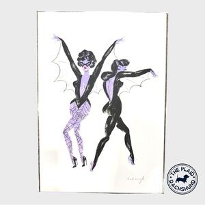 Neryl Walker Bat Shit Crazy Print